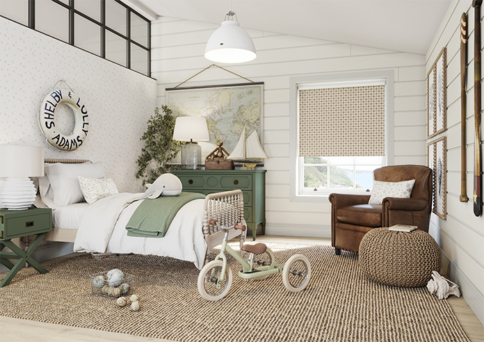 Whaley Great, Gingham Star Sand - Roller Blind - Image 7